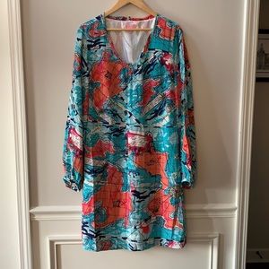 Lilly Pulitzer Silk Dress sz. 14